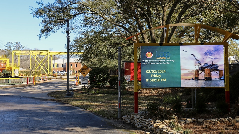 Robert Training and Conference Center - Entrance