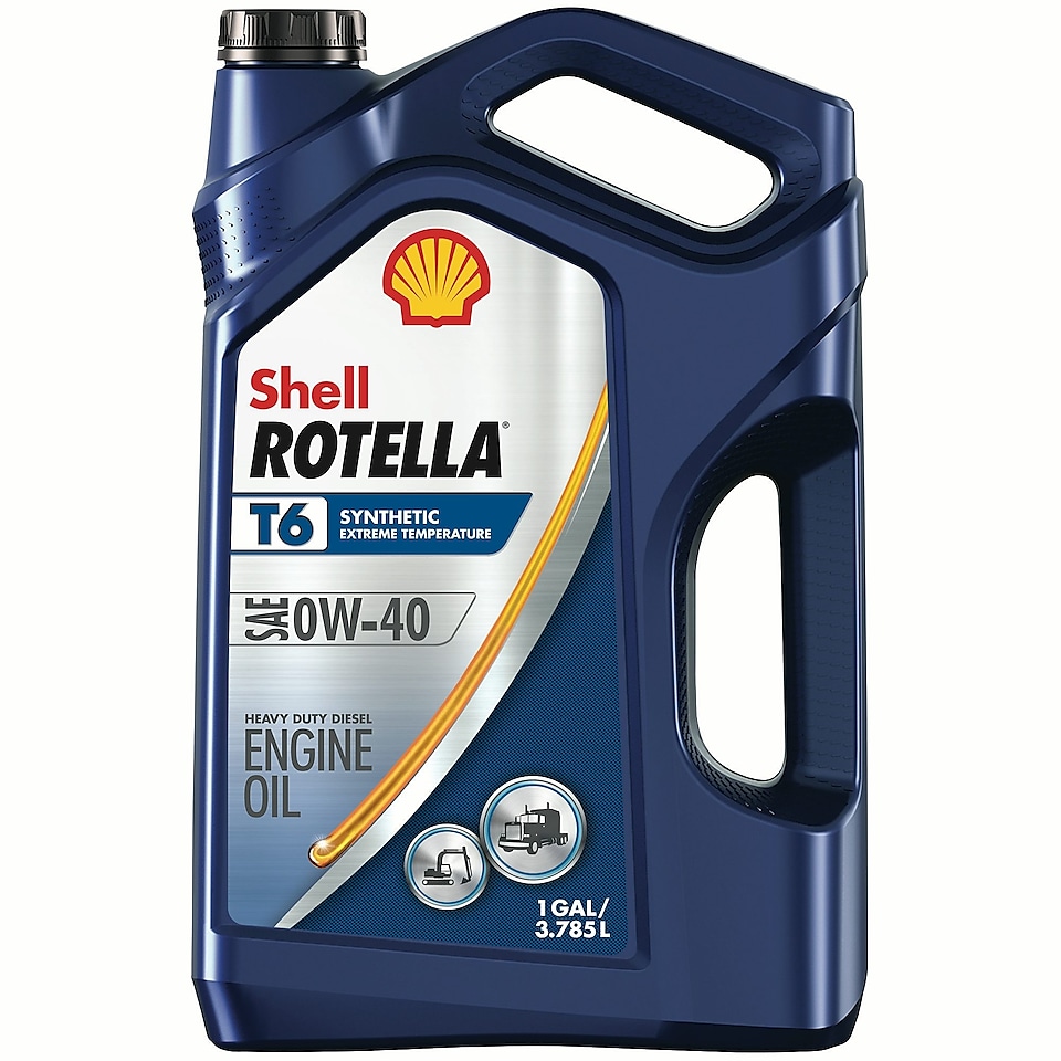 Shell ROTELLA® T6 SAE 0w-40