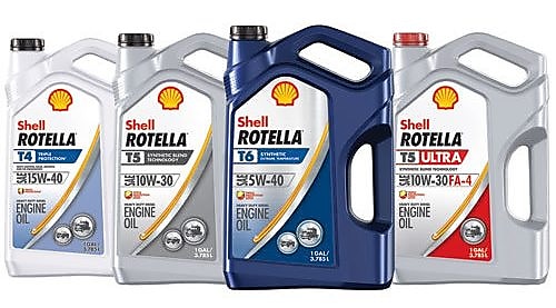 Heavy-duty diesel engine oil Shell Rotella T6