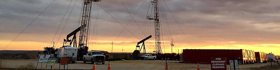 Two workover rigs