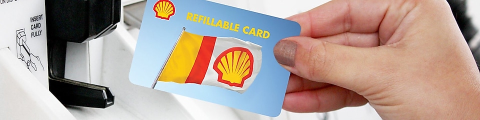Using the Shell Refillable Card