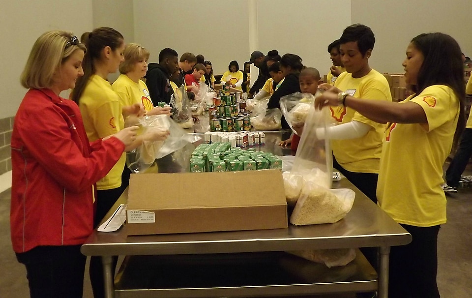 According to the Houston Food Bank, over the past 30 years Shell volunteers have provided over 10,000 hours of service to support these efforts.