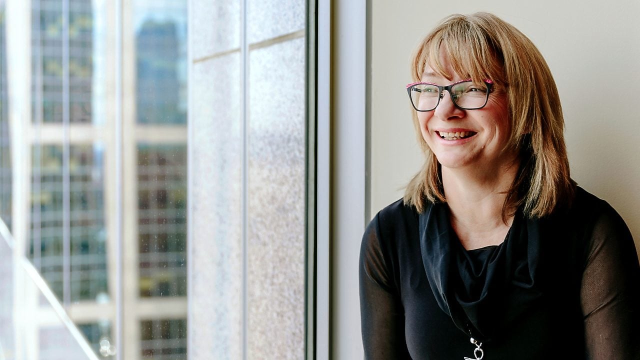 A portrait of Shell employee Donna O’berg