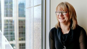 A portrait of Shell employee Donna O’berg