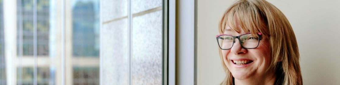 A portrait of Shell employee Donna O’berg