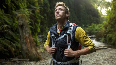 Hiking through the Redwood forest.