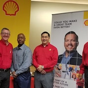Shell representatives at various recruiting conferences