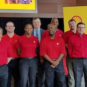 Shell representatives at various recruiting conferences