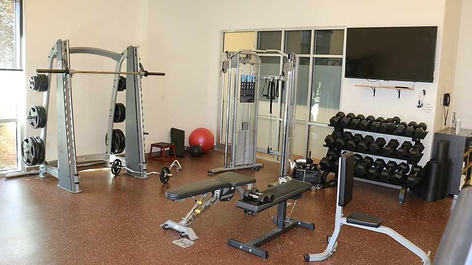 Robert Training and Conference Center - Willow workout area