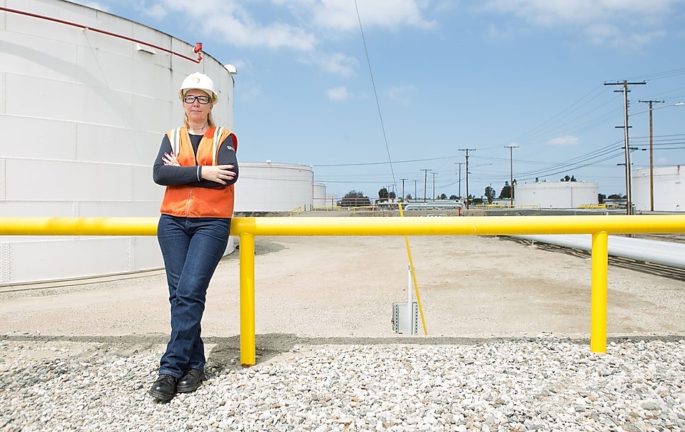Lisa Barfield, Shell Terminal Supervisor Carson Fuels, Carson resident - "I have family ties here, so it’s home for me."