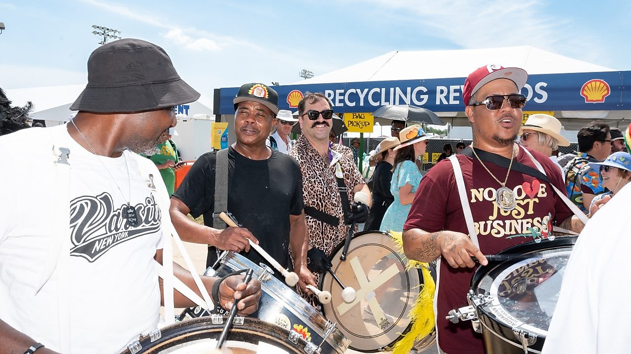 Keeping the music playing at New Orleans Jazz & Heritage Festival