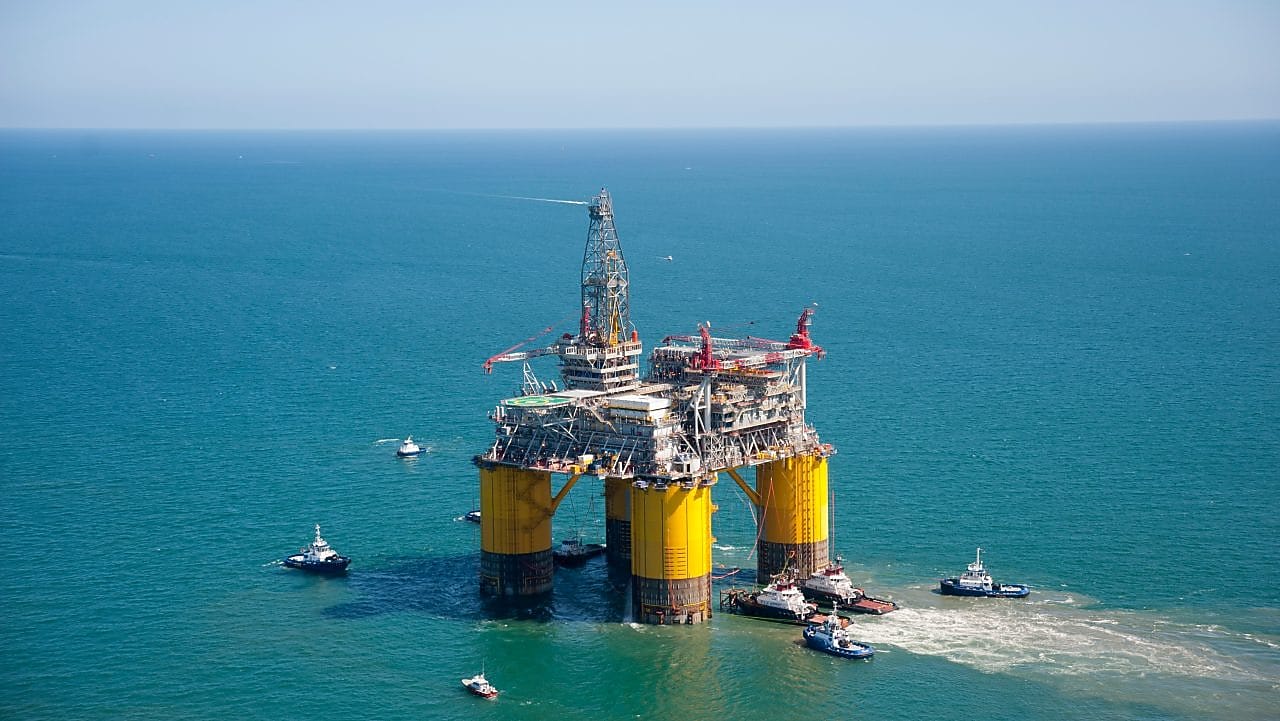 Platform on Gulf of Mexico