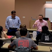 Scenes from the Shell Engineering and Craft Symposium held at Deer Park High School. Students heard from Shell volunteers about the industry, the products it provides, its relationship to the community and how to pursue an engineering or craft career.