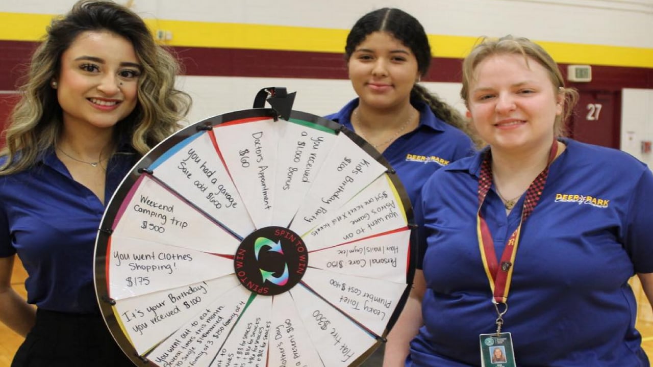 The Deer Park Chamber Foundation’s Junior Ambassadors hosted nearly 1,000 ninth-grade students in a “Game of Life” activity that offered information about careers, financing and developing a budget. For more event photos, click here.