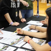 The Deer Park Chamber Foundation’s Junior Ambassadors hosted nearly 1,000 ninth-grade students in a “Game of Life” activity that offered information about careers, financing and developing a budget. For more event photos, click here.