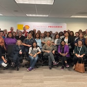 Shell leadership and WBENC cohort group photo