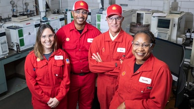 shell employee together