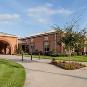 Robert Training Center main driveway