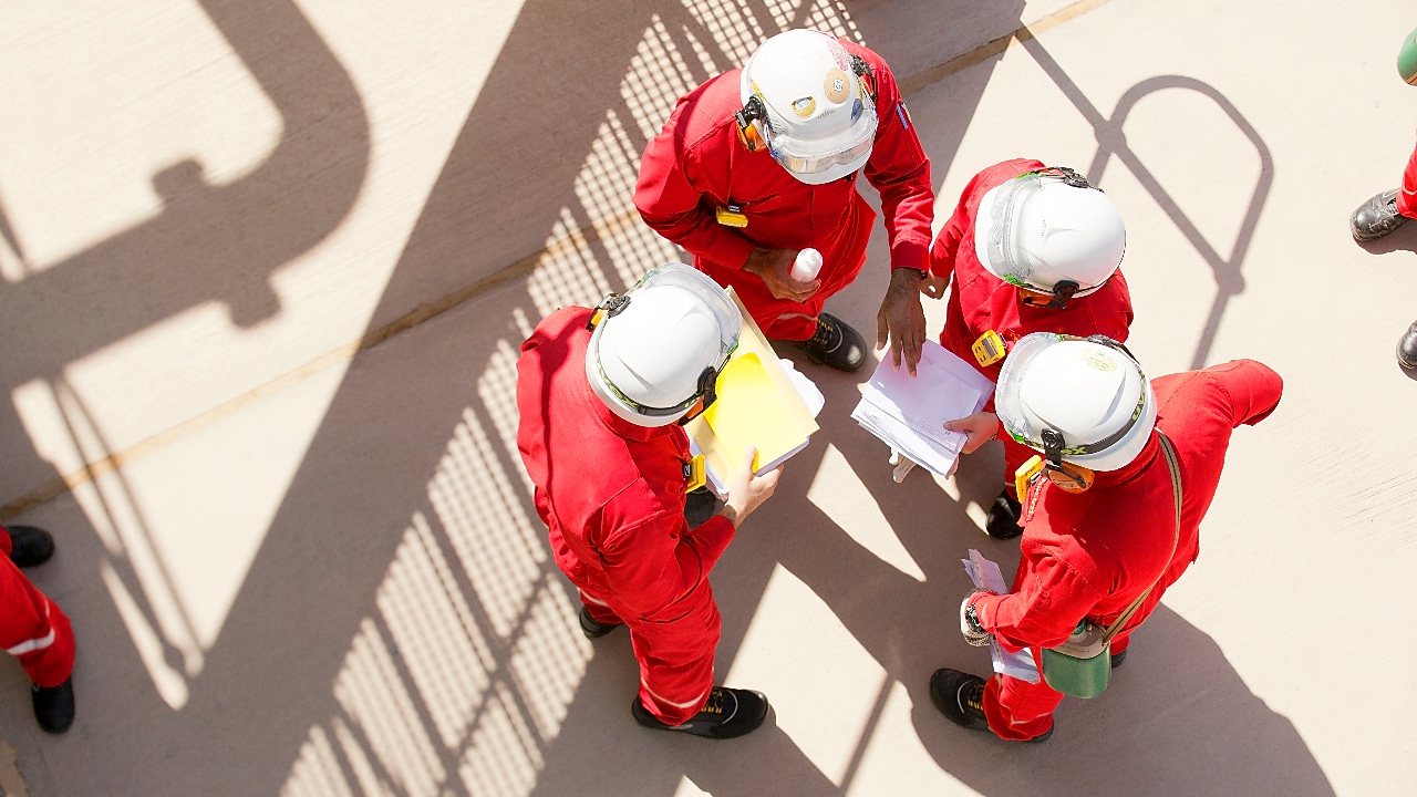 shell employee at falcon pipeline