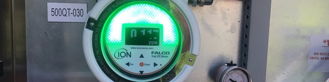 Continuous air monitoring