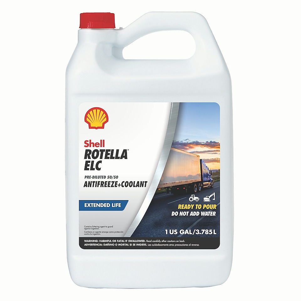 Show what Shell Rotella® ELC Nitrate Free Antifreeze/Coolant product looks like