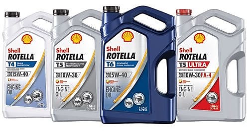 Heavy-duty diesel engine oil Shell Rotella T6