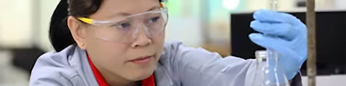 woman in laboratory