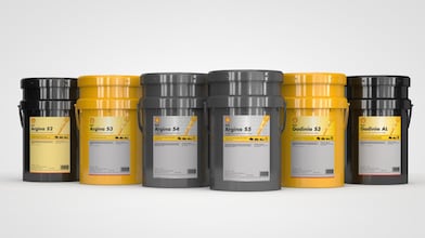 Image of 6 shell argina and gadinia tubs lined up to show the product family