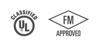 FM Approved and UL certified transformer liquids logos