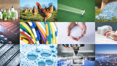 Cosmetics, agriculture, chickens