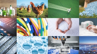 Cosmetics, agriculture, chickens