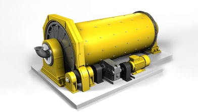 Image of 3D mining equipment