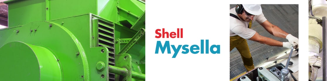 Engineer working on gas engine