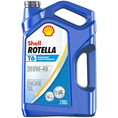 Shell ROTELLA® T6 SAE 0w-40
