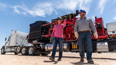 Wellhead with frac crew