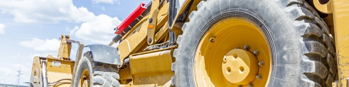 Shell Construction machinery working on a project