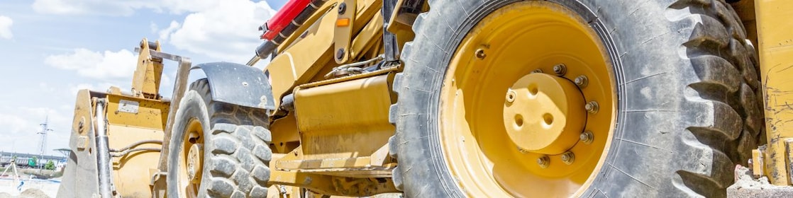 Shell Construction machinery working on a project
