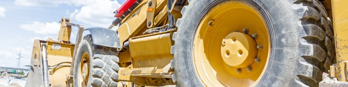 Shell Construction machinery working on a project