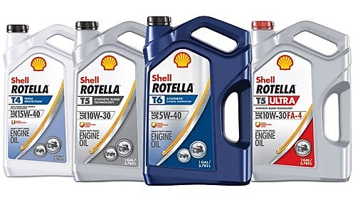 Heavy-duty diesel engine oil Shell Rotella T6