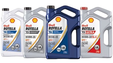 Heavy duty diesel engine oil Shell Rotella T6