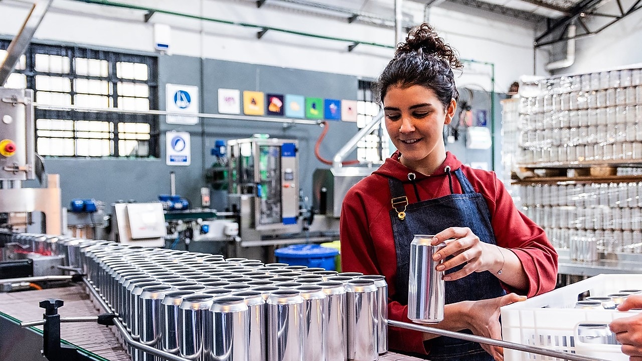 Product of metal can