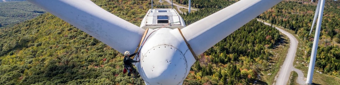 Mount storm wind turbines