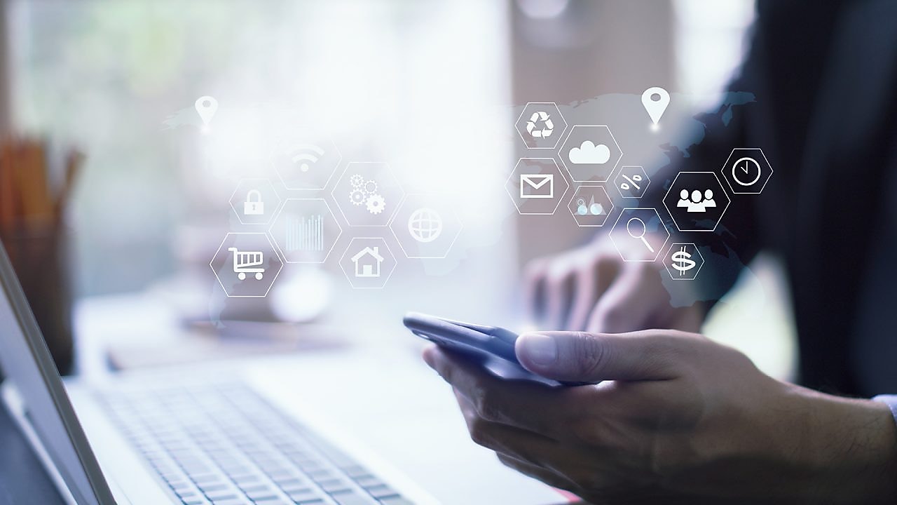 Shell lubricant solutions hub link tile