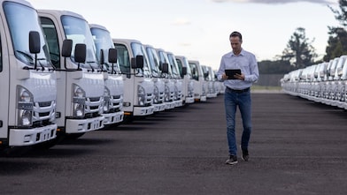 Fleet Manager in Vehicle Depot