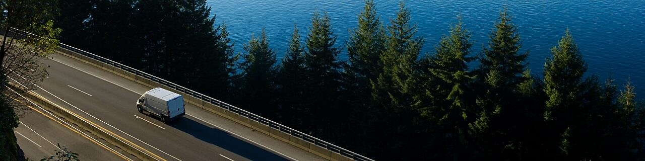 Delivery Truck Landscape