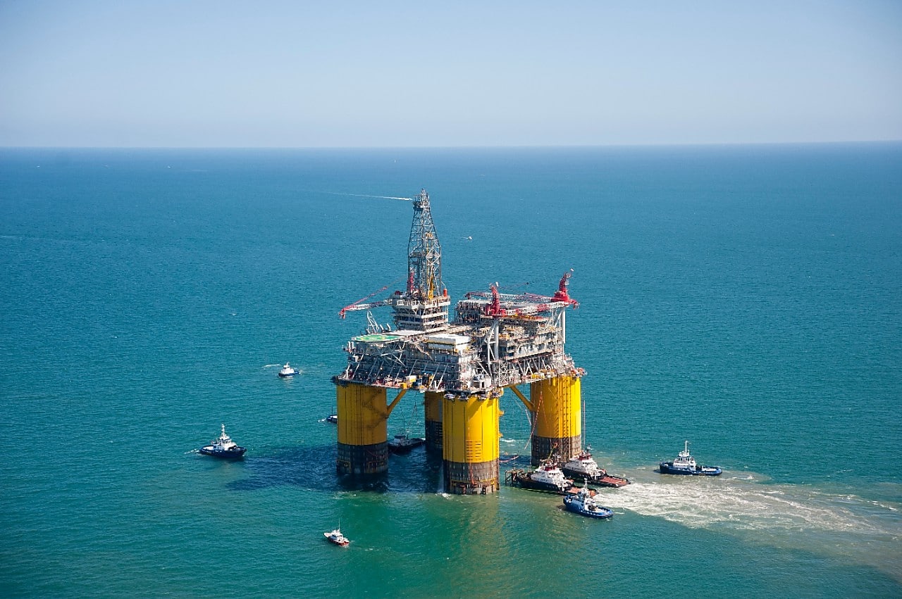 Platform on Gulf of Mexico