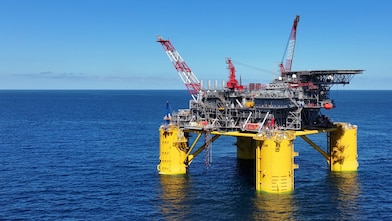 Whale, Shell's latest oil and gas platform in the Gulf of Mexico