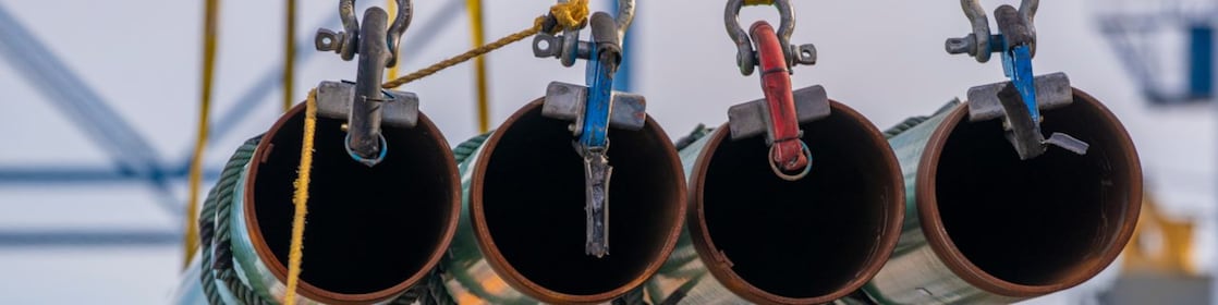 man walking at falcon pipeline