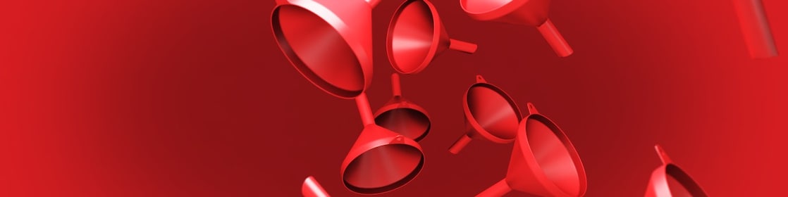 3D depiction of automotive plastic funnels