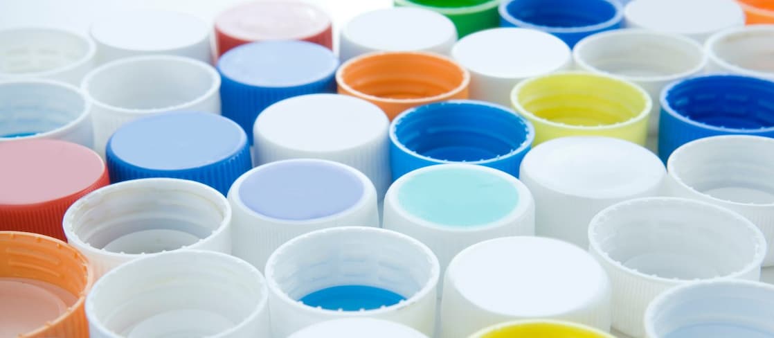 HDPE plastic bottle caps